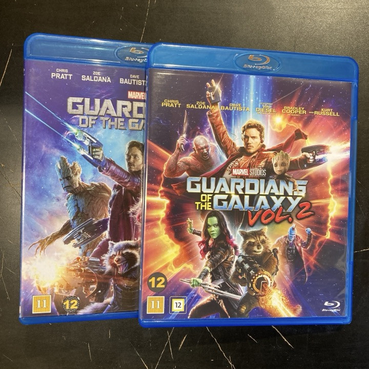 Guardians Of The Galaxy 1-2 Blu-ray (M-/M-) -seikkailu/sci-fi-